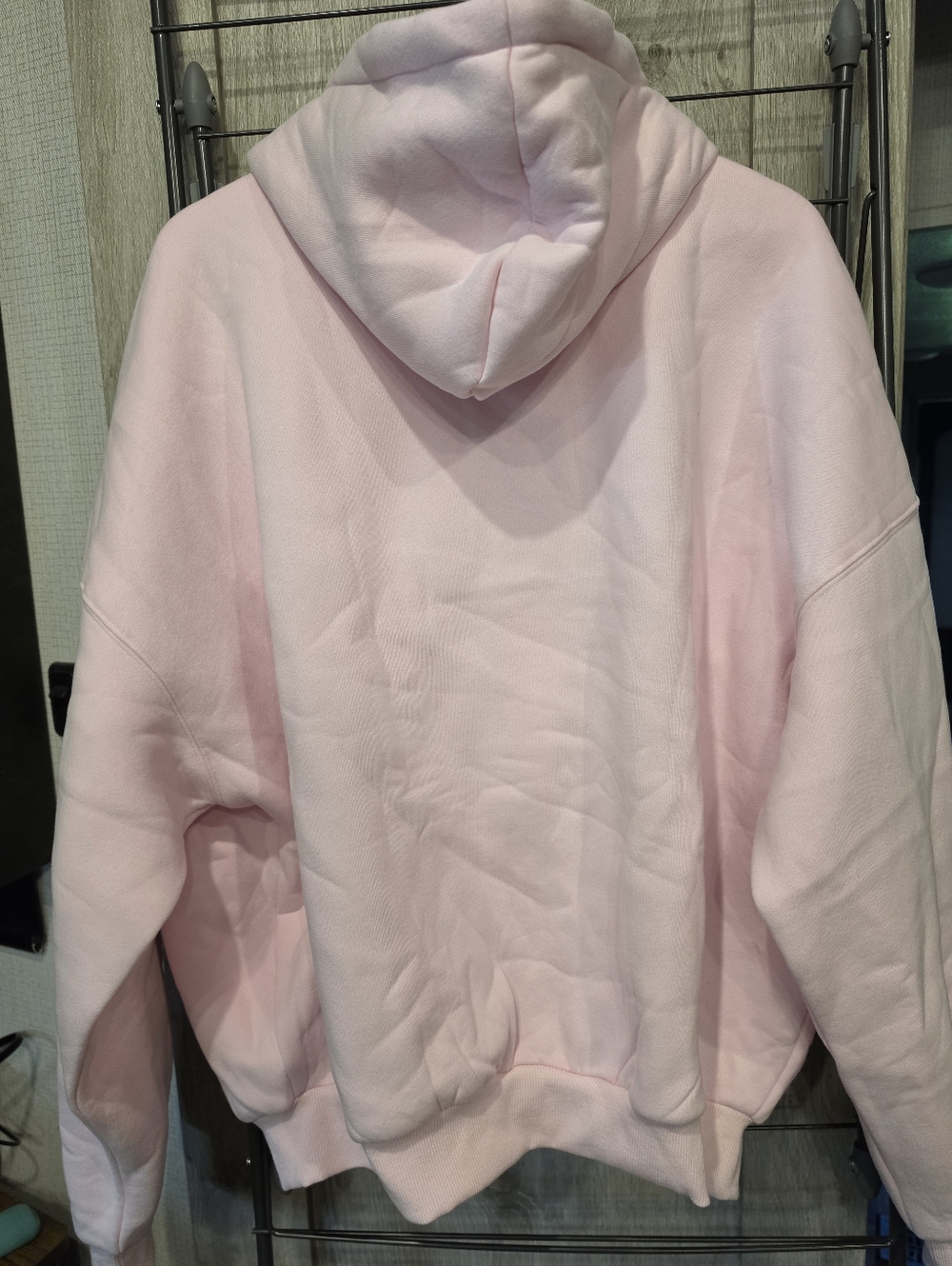 Comfrt NWT Cloud Full Zip Hooded Sweatshirt Powder Pink Women's  Small Oversized - Picture 11 of 16